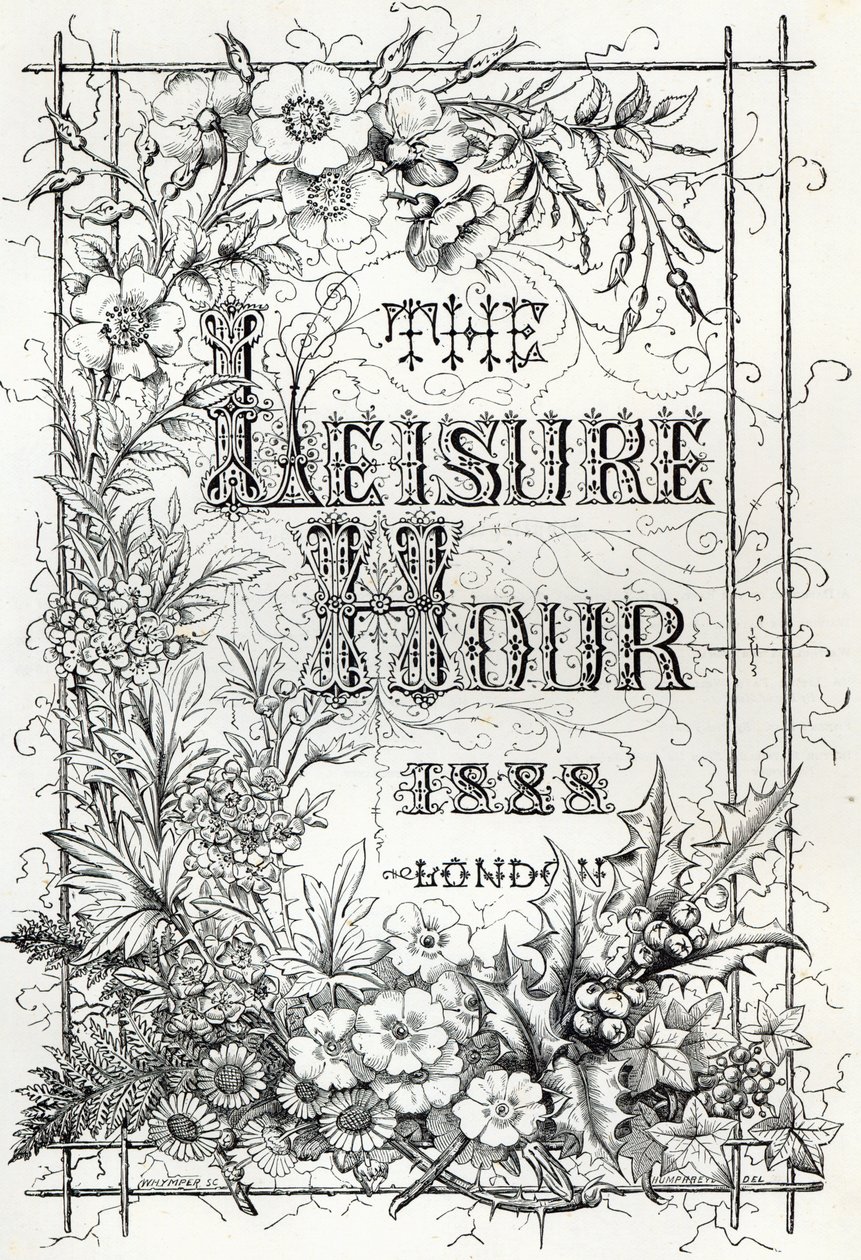 The Leisure Hour, London, 1888 by English School