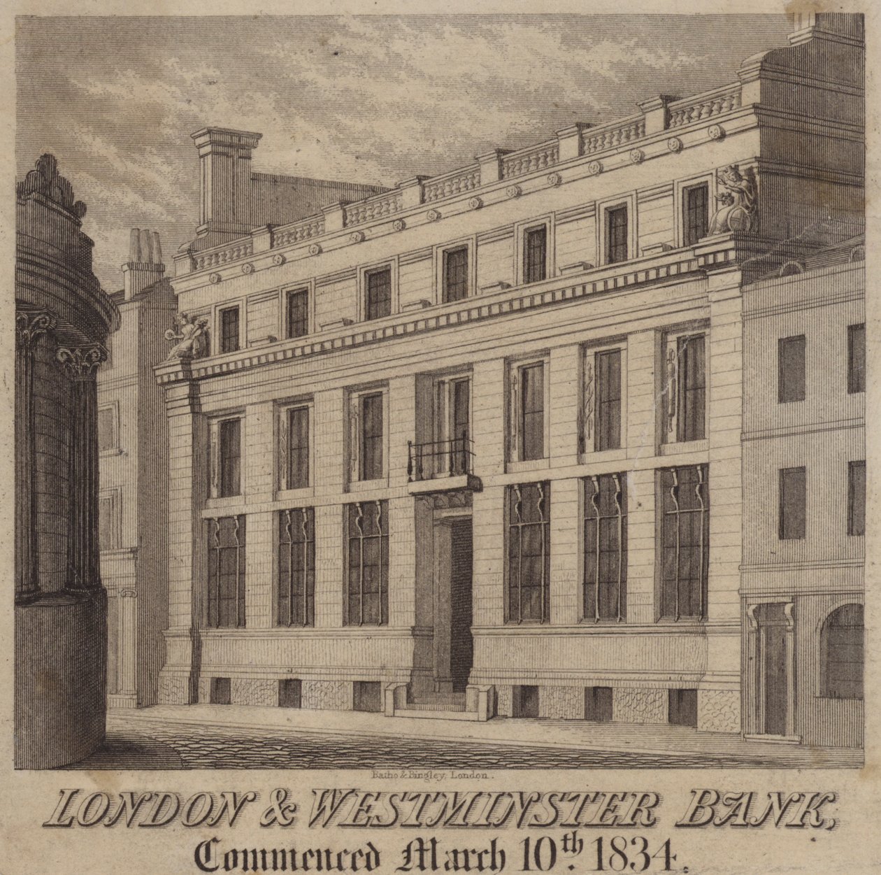 The London and Westminster Bank by English School