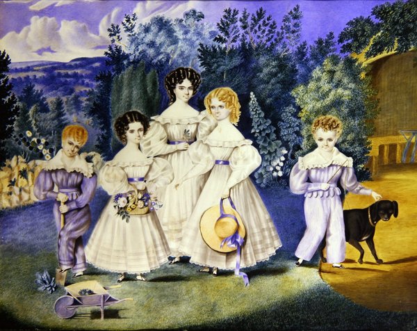 The Lovell Family Children, c.1825 by English School