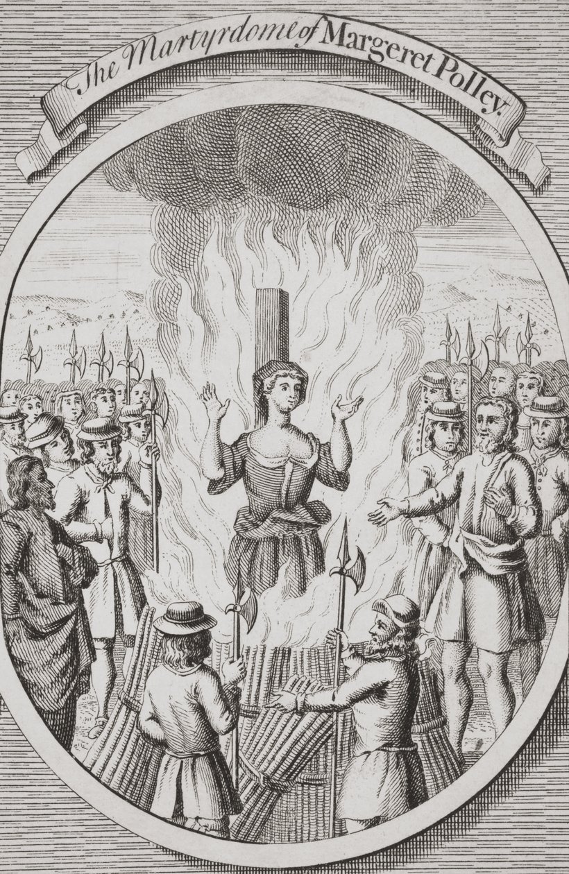 The Martyrdom of Margeret Polley at Tunbridge, from 