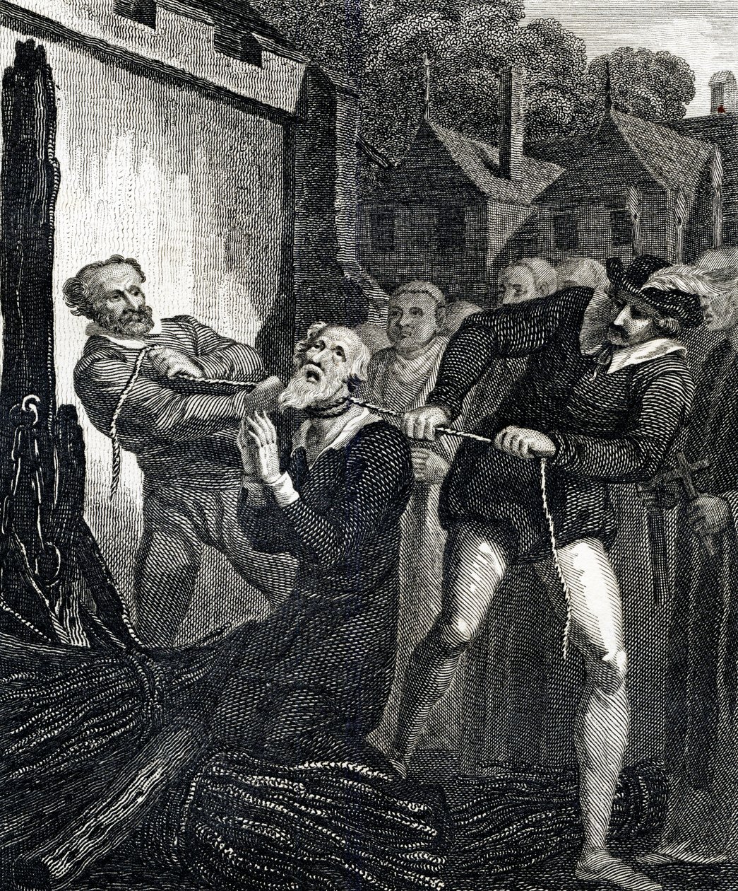 The Martyrdom of William Tyndale by English School