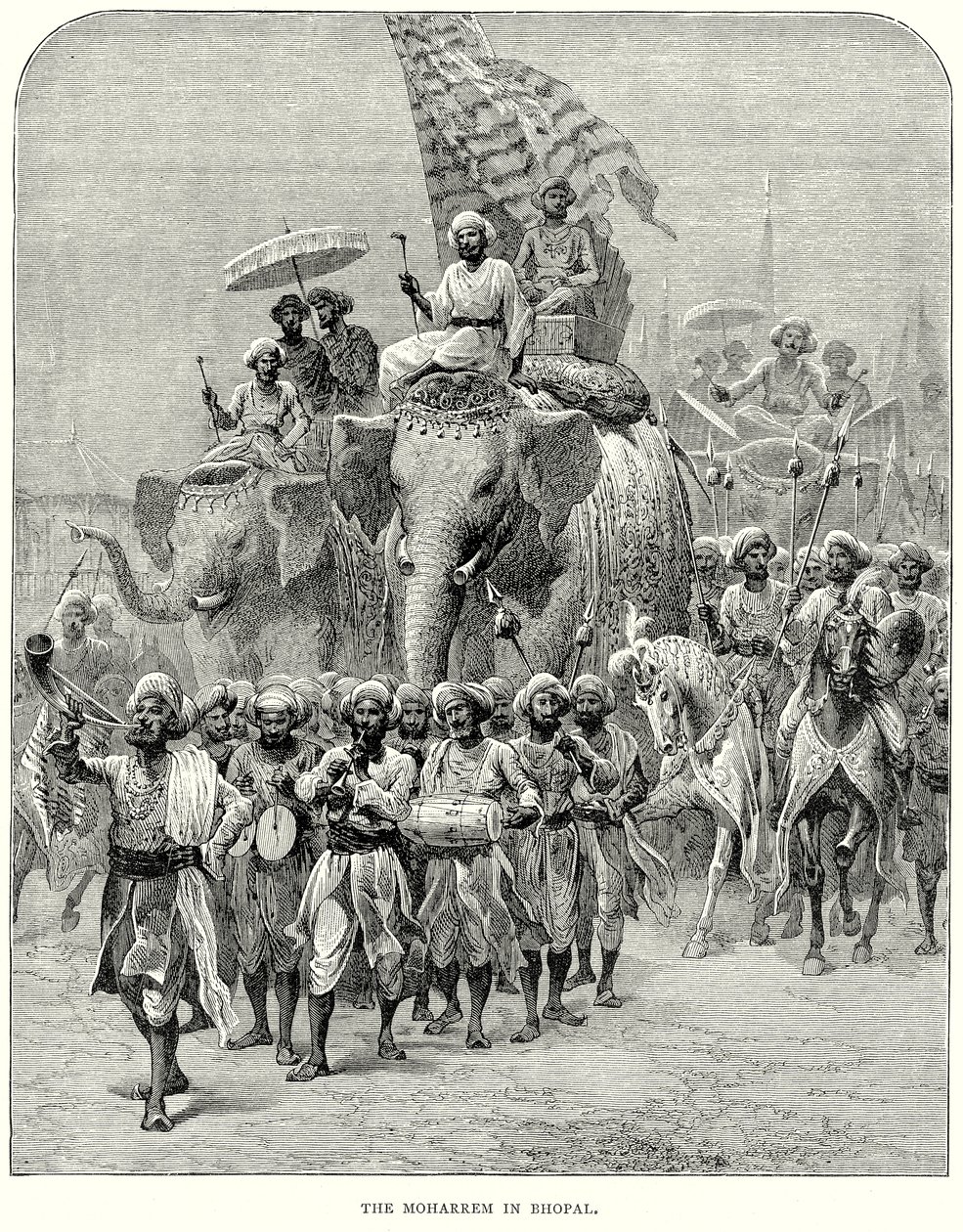 The Moharrem in Bhopal by English School