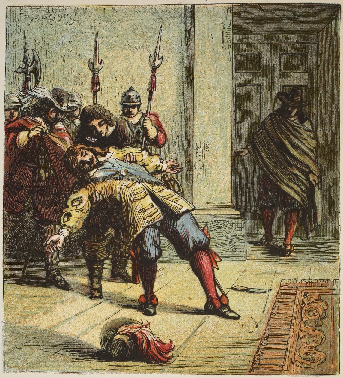 The Murder of Buckingham, pub. 1890 by English School