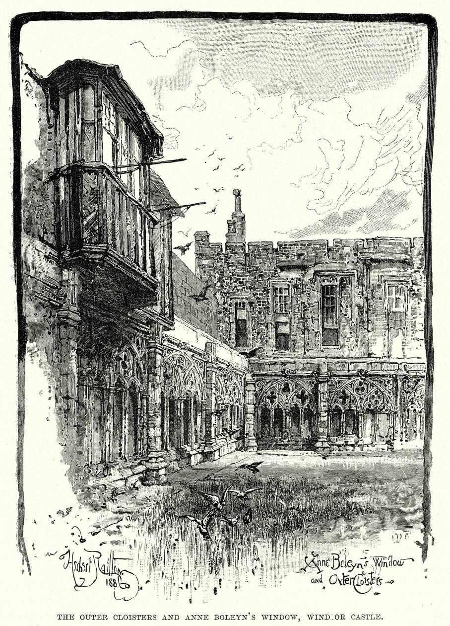 The Outer Cloisters and Anne Boleyn