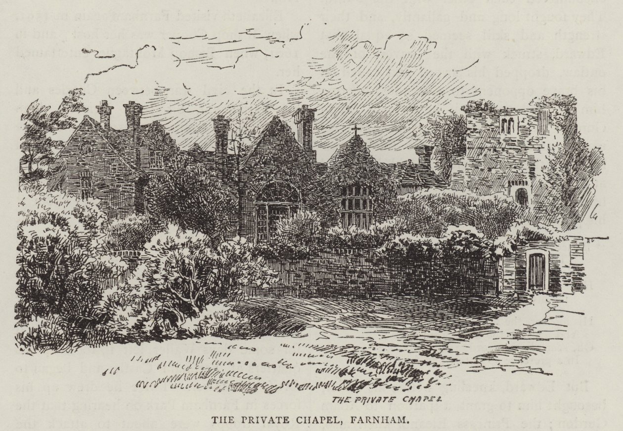 The Private Chapel, Farnham by English School