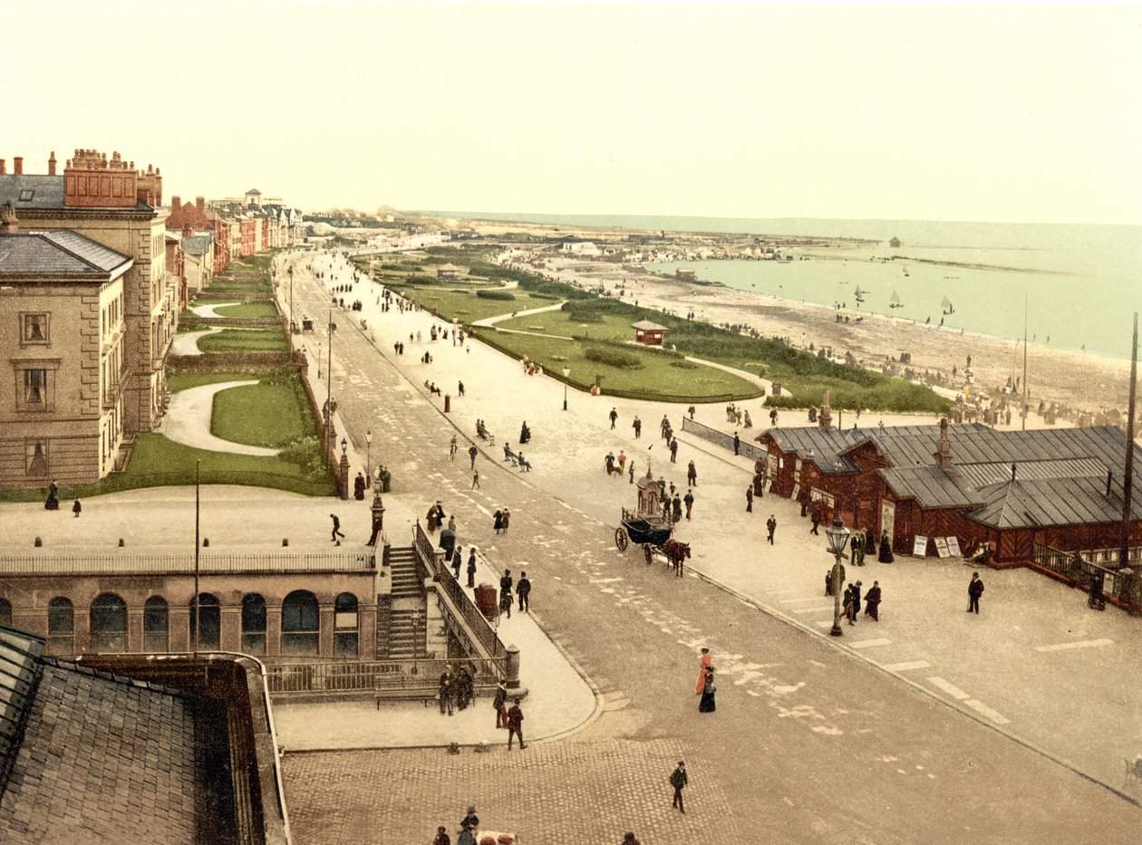 The Promenade and Lakes, Southport by English School