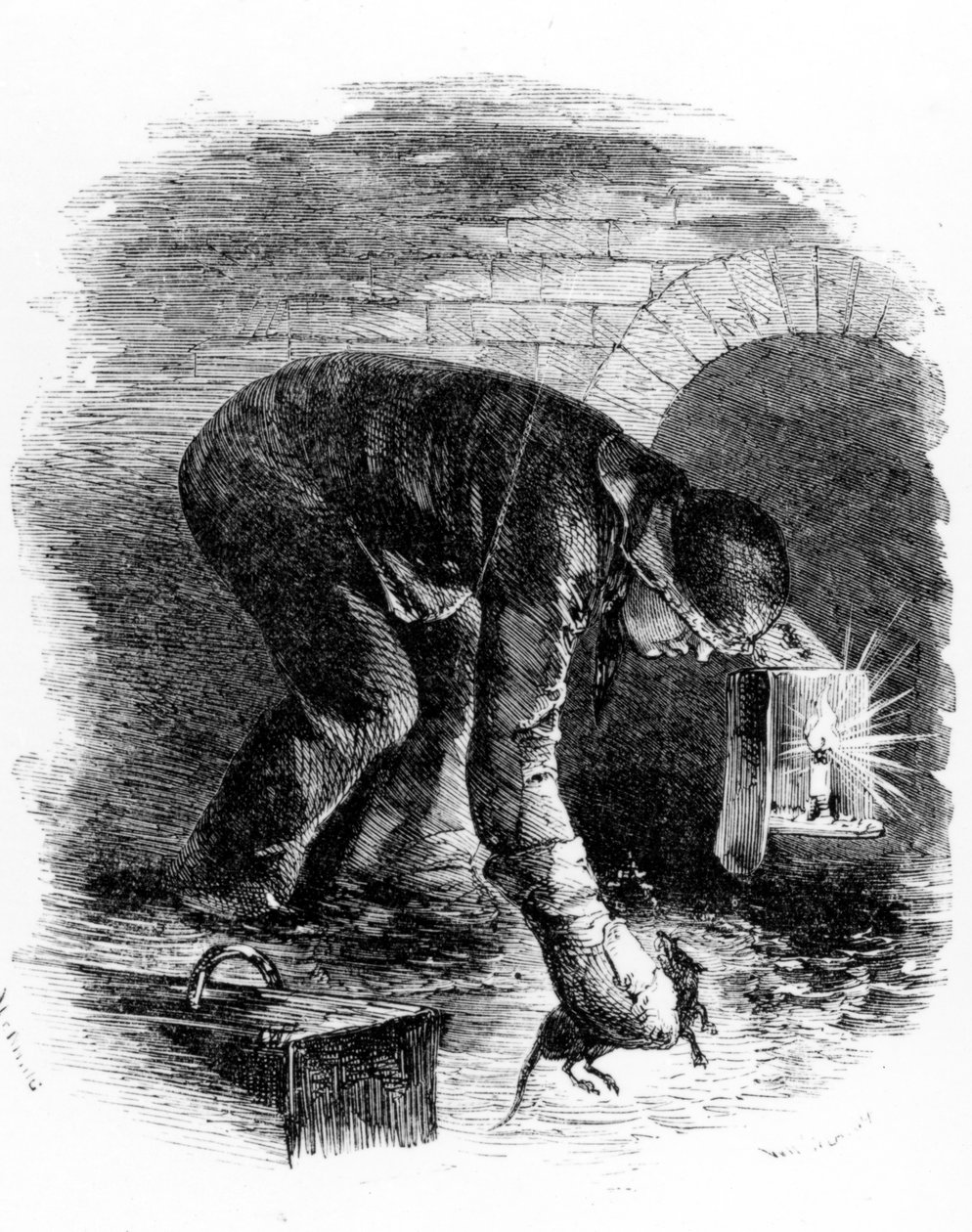 The Rat-Catchers of the Sewers, illustration from 