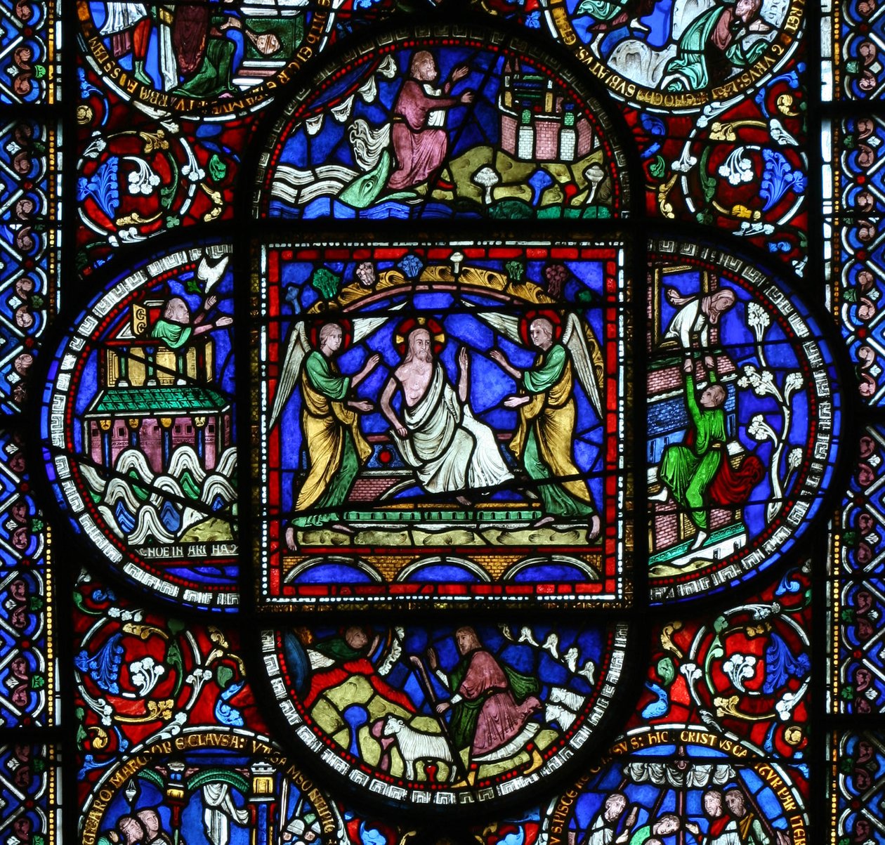 The Resurrection, Canterbury Cathedral by English School