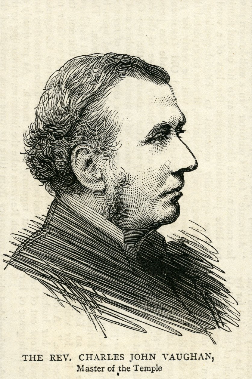 The Rev. Charles John Vaughan, The Dean of Llandaff by English School
