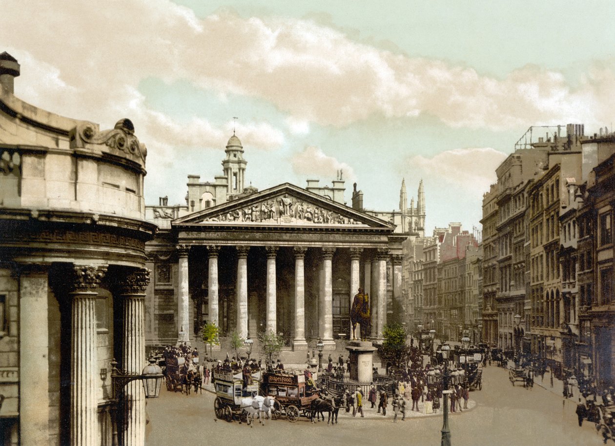 The Royal Exchange, London by English School