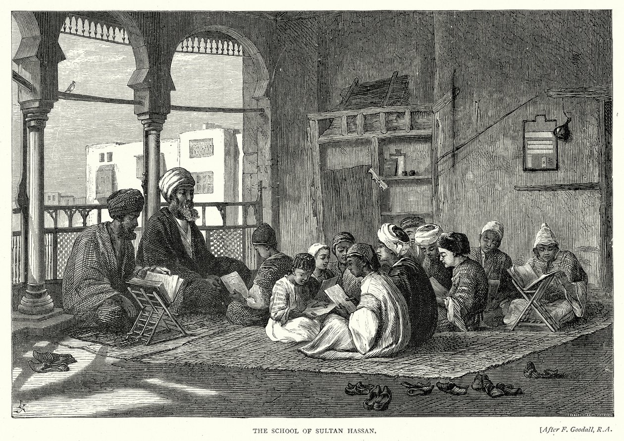 The School of Sultan Hassan by English School