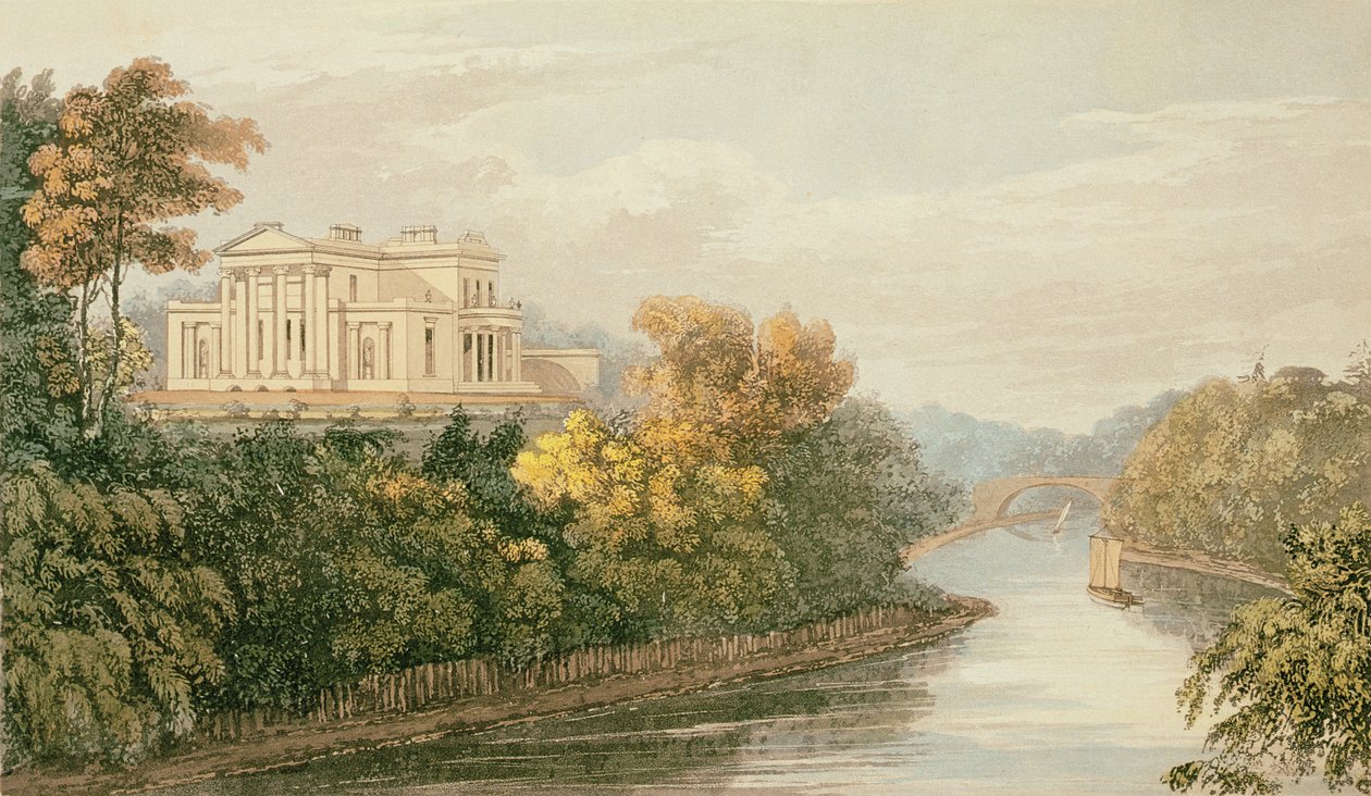 The Seat of G.B. Greenough Esq., Regents Park by English School