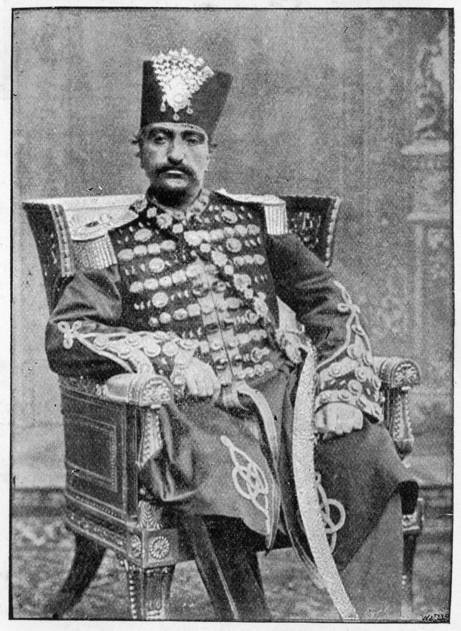 The Shah of Persia, 1893 by English School
