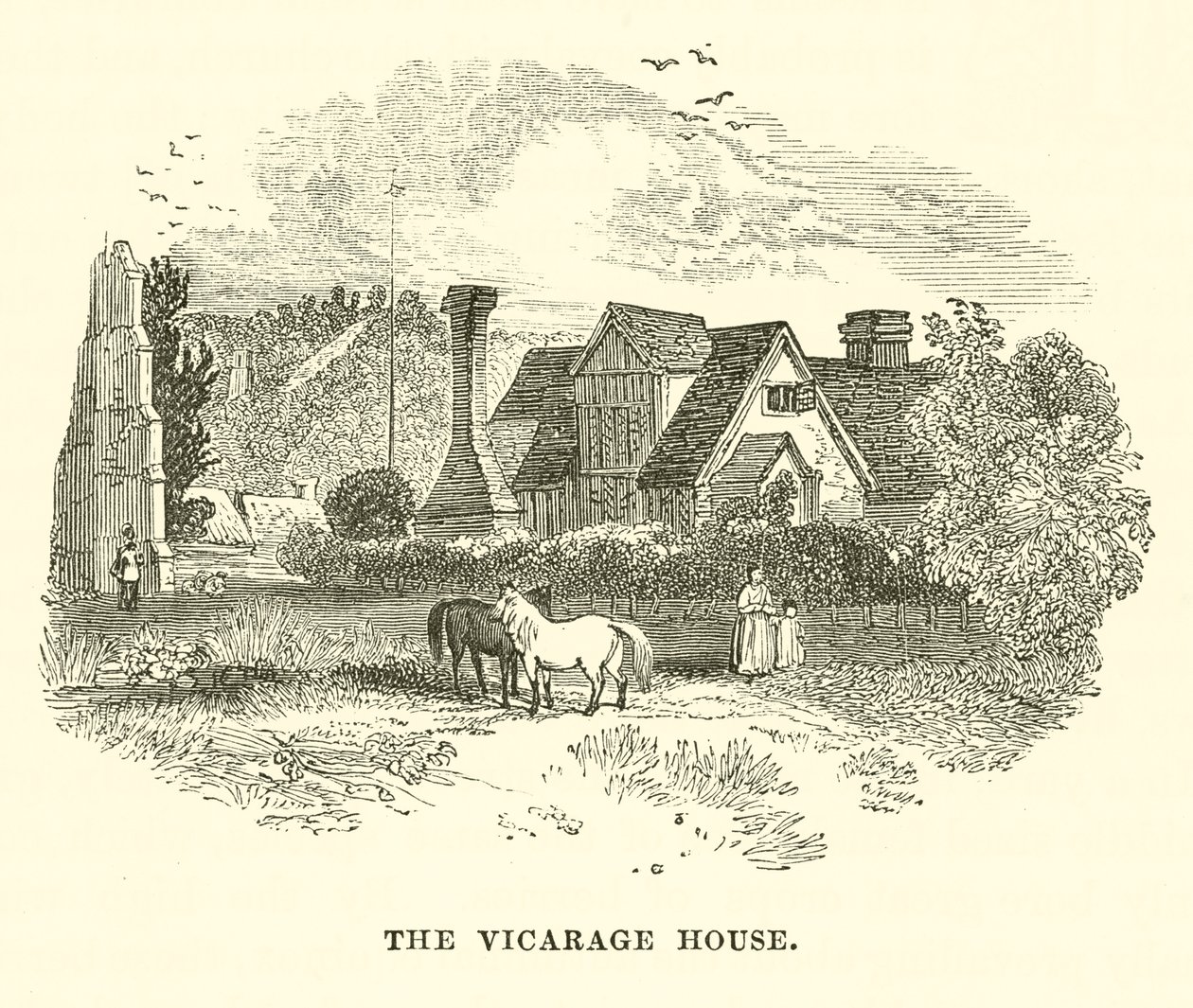 The Vicarage House by English School