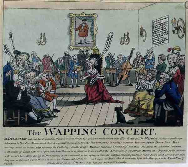 The Wapping Concert, pub. by S.W. Fores by English School