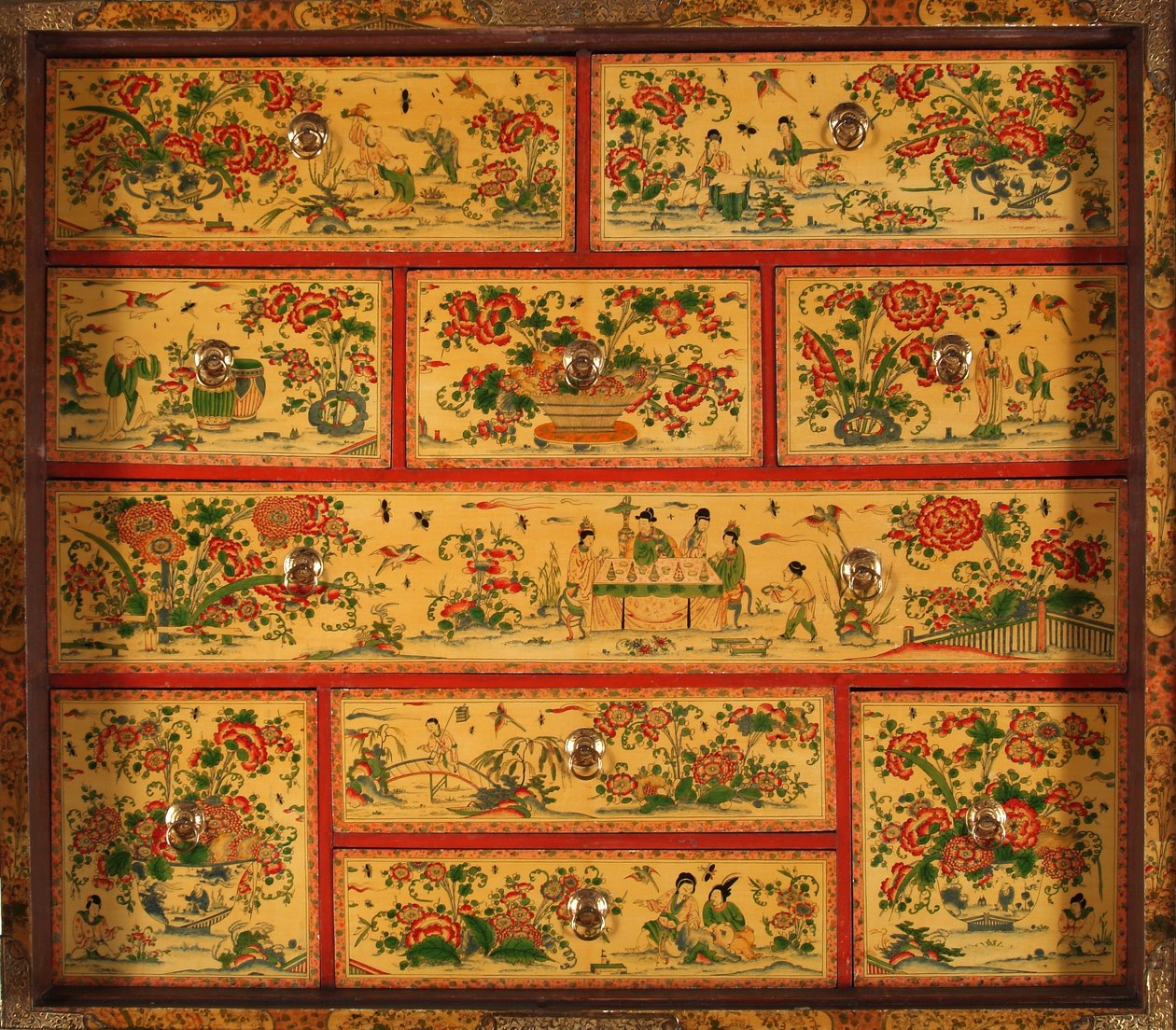The Witcombe Cabinet, c.1697 by English School