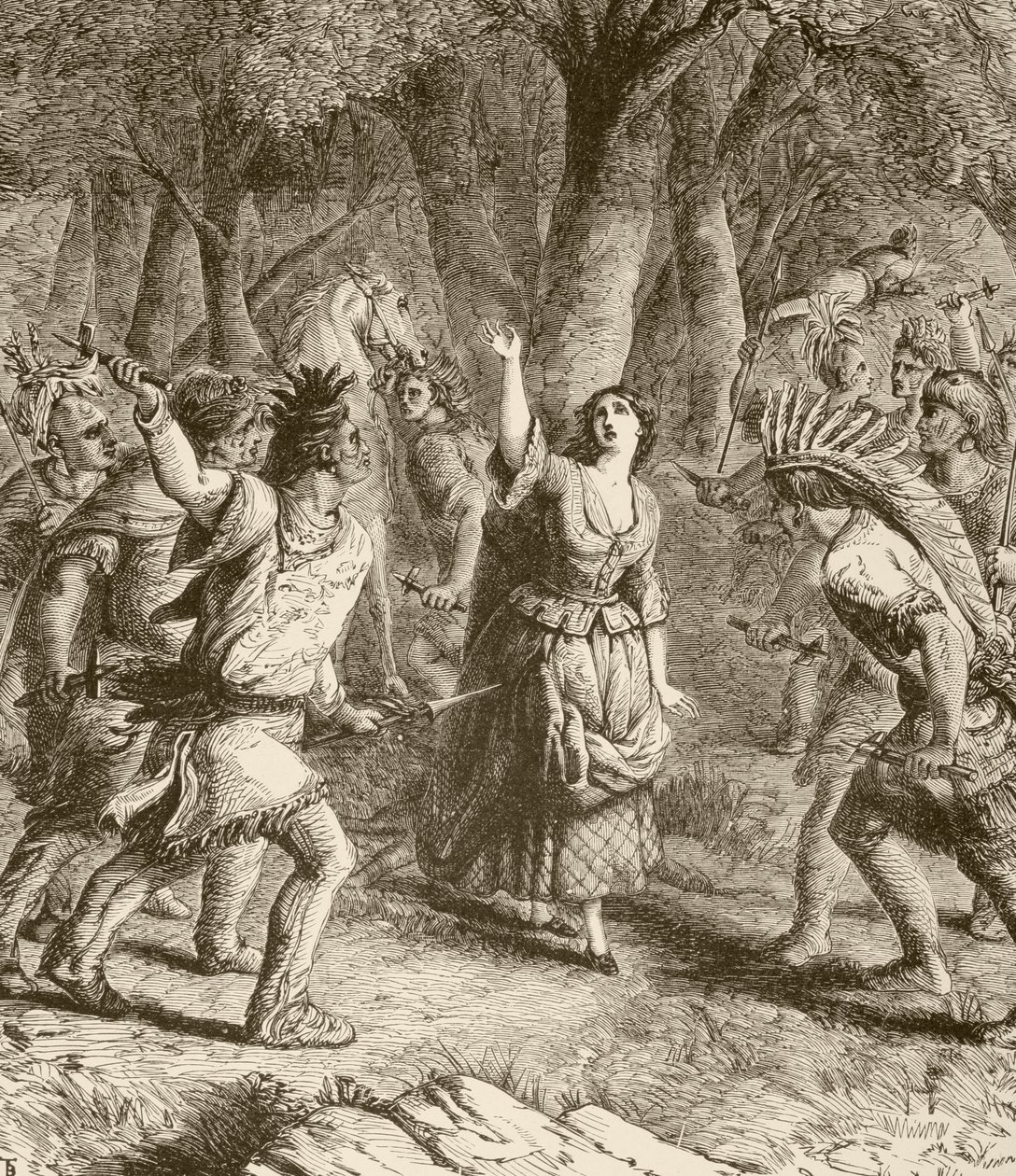 The abduction of Jennie by English School