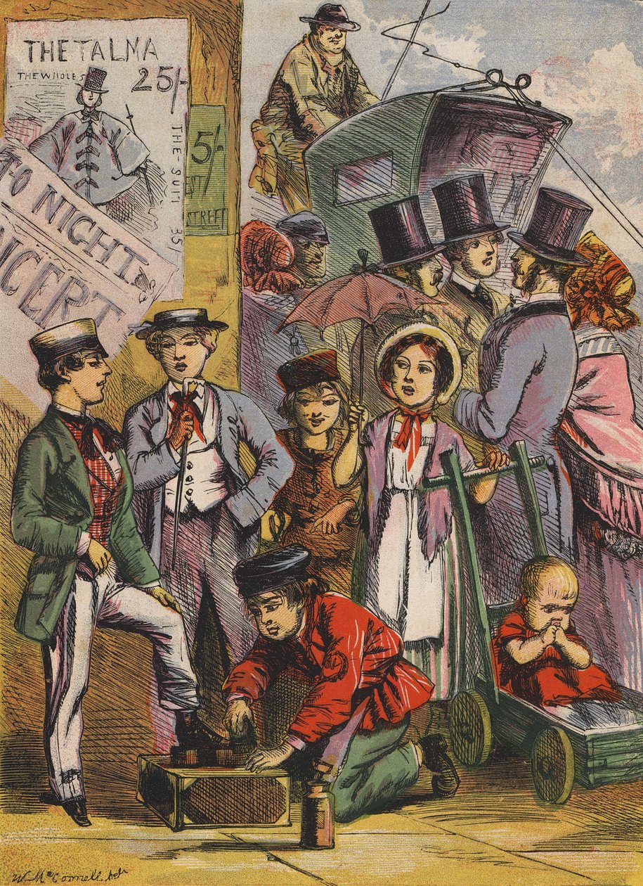 The Little Shoeblack by English School