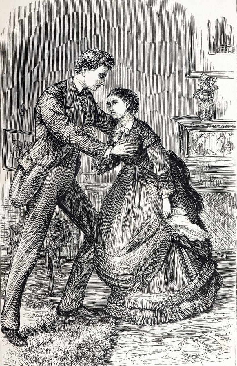 The next moment he held her in his hands, from 