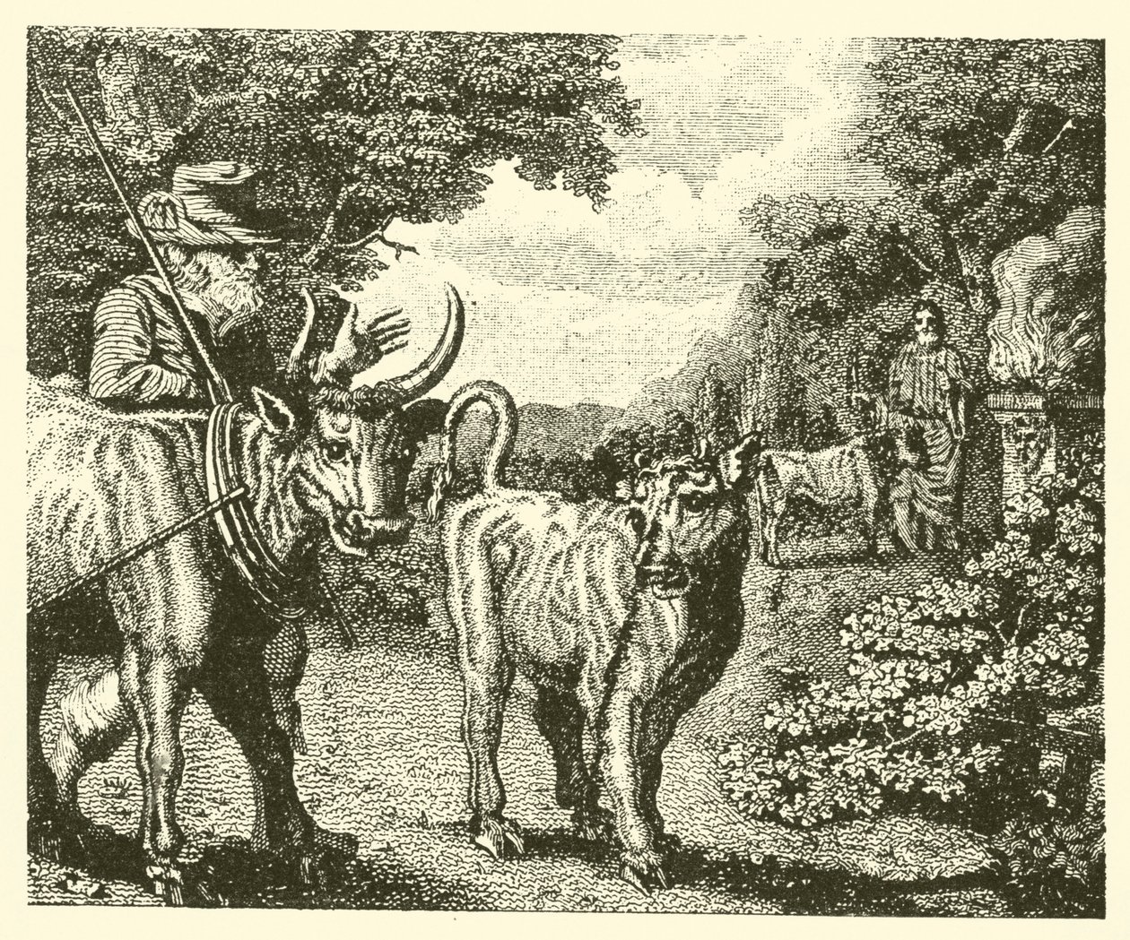 The Wanton Calf by English School