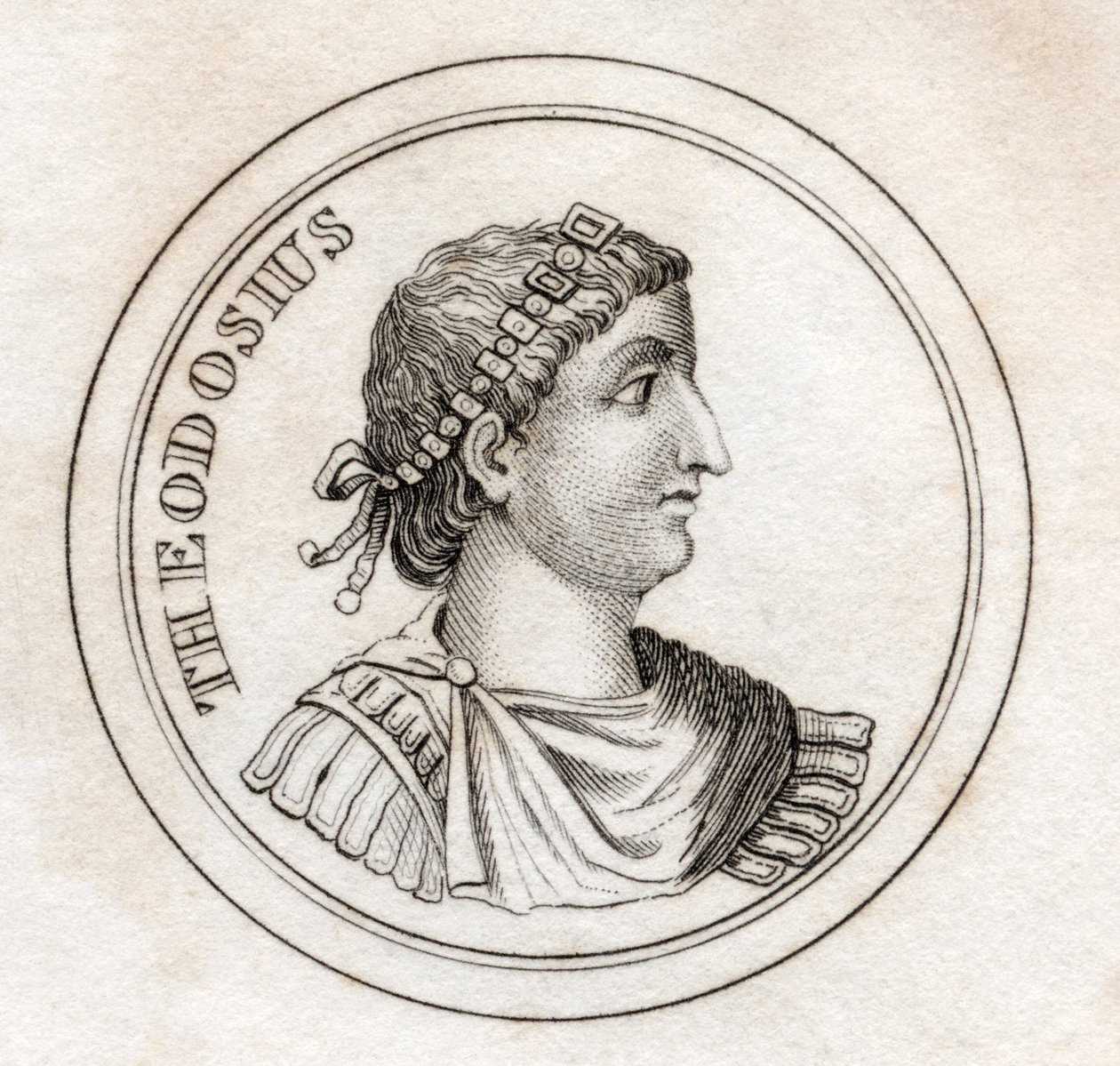 Theodosius the Great by English School