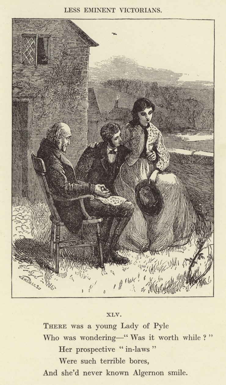 There was a young Lady of Pyle by English School