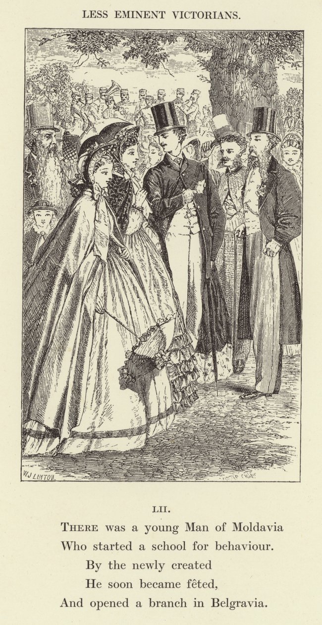There was a young Man of Moldavia by English School