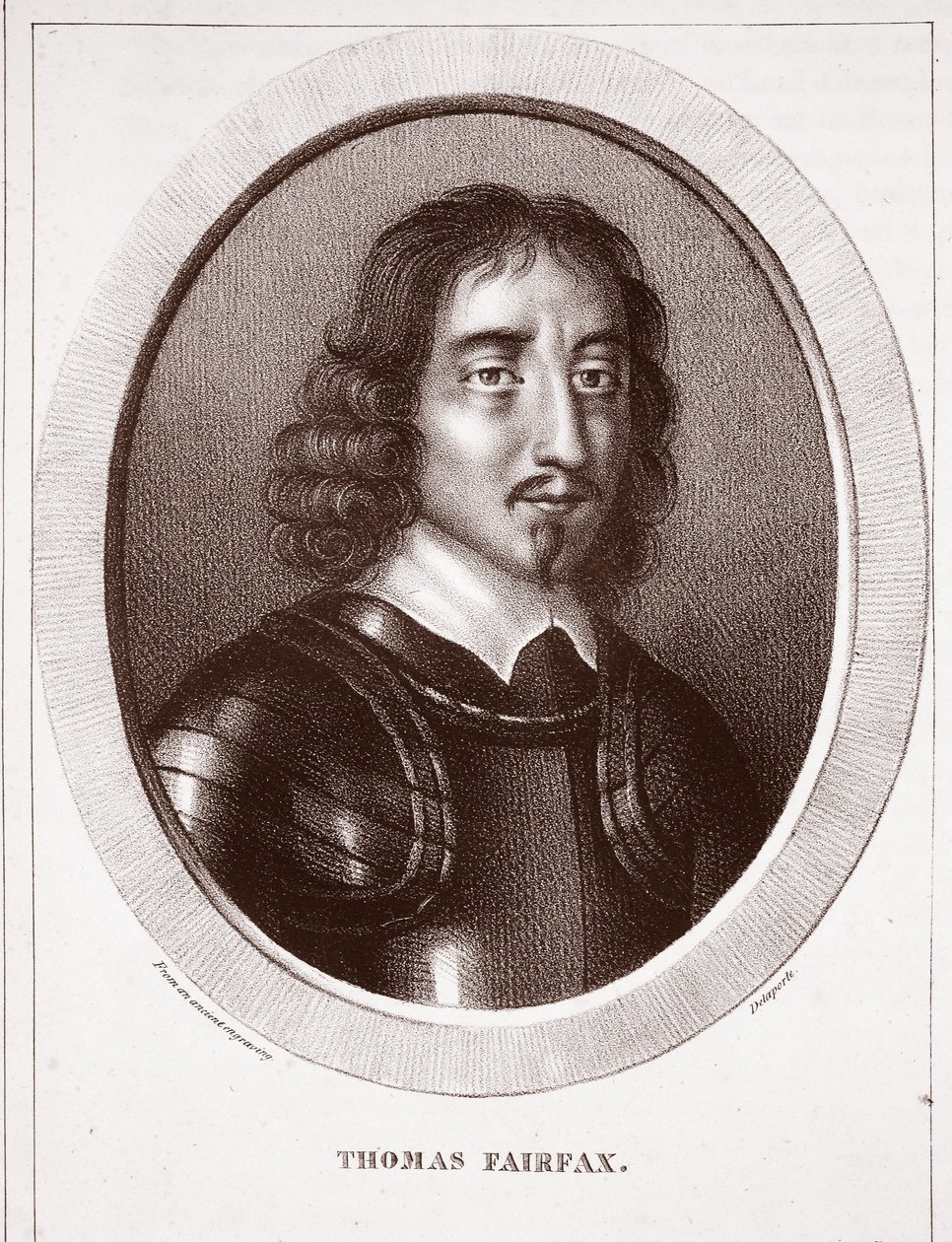 Thomas Fairfax, engraved by de Ducarme by English School