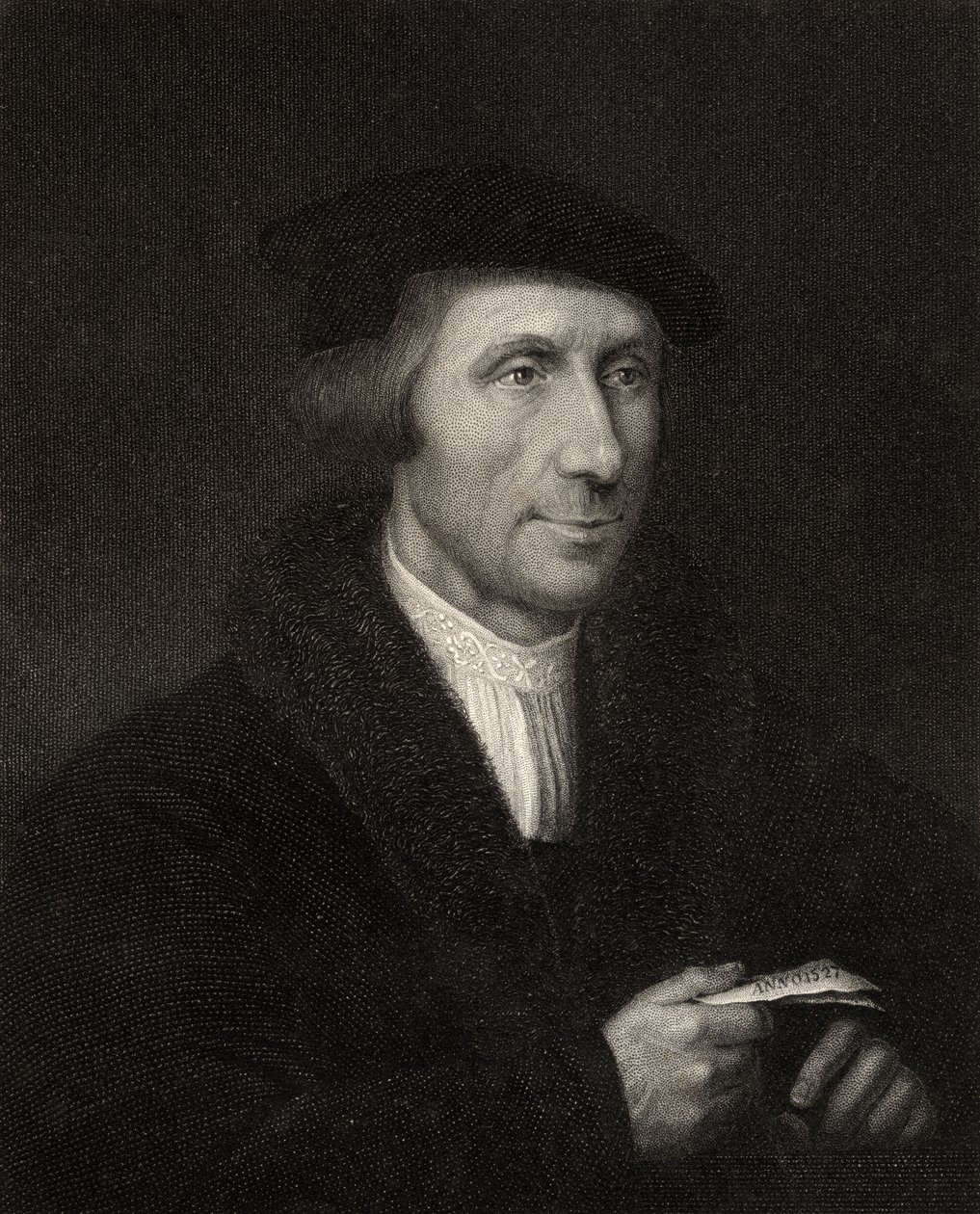 Thomas Linacre, engraved by H. Cook from 