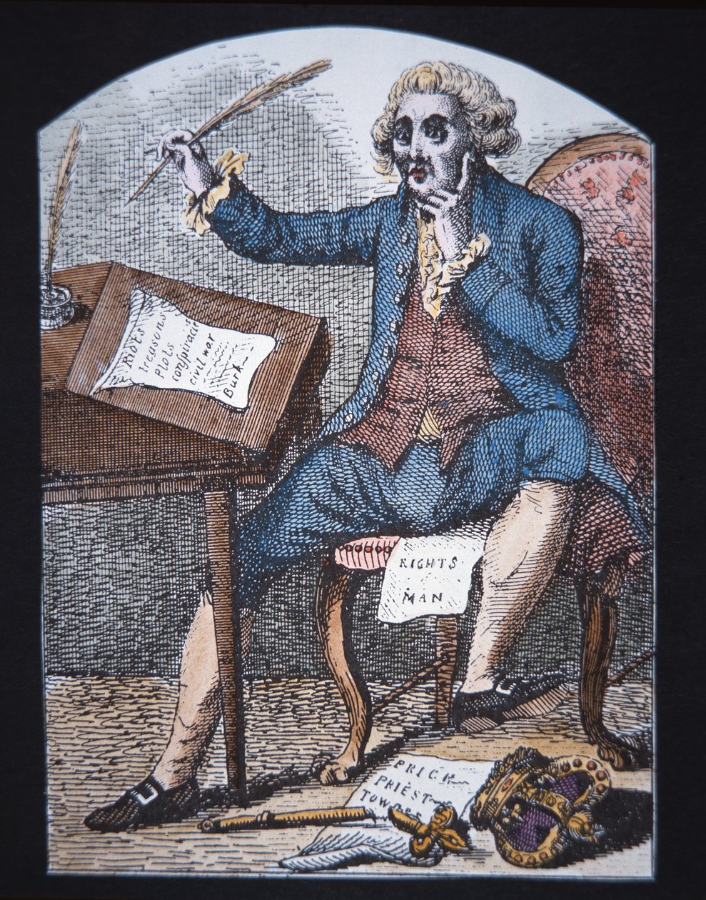 Thomas Paine by English School