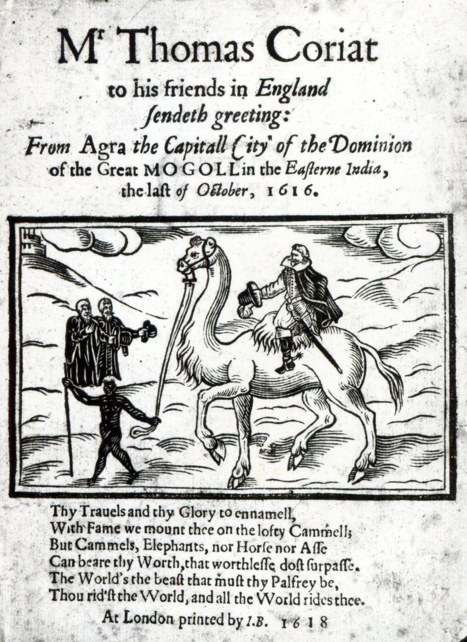 Title page of Thomas Coryat