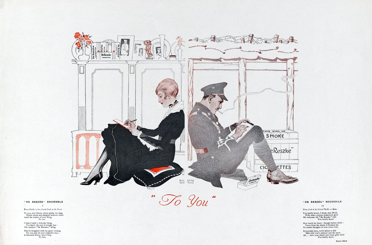 To You, 1915 by English School