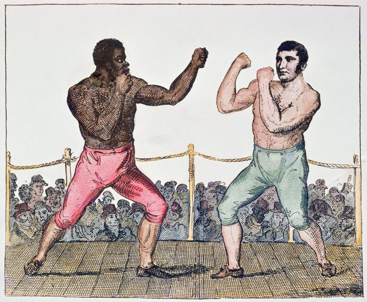 Tom Molineaux versus Tom Cribb, 28th September by English School