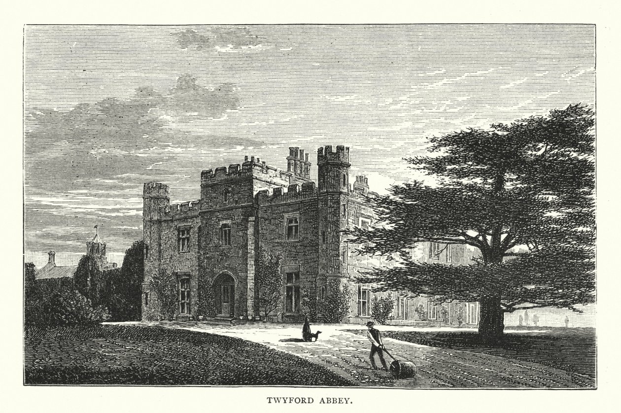 Twyford Abbey by English School