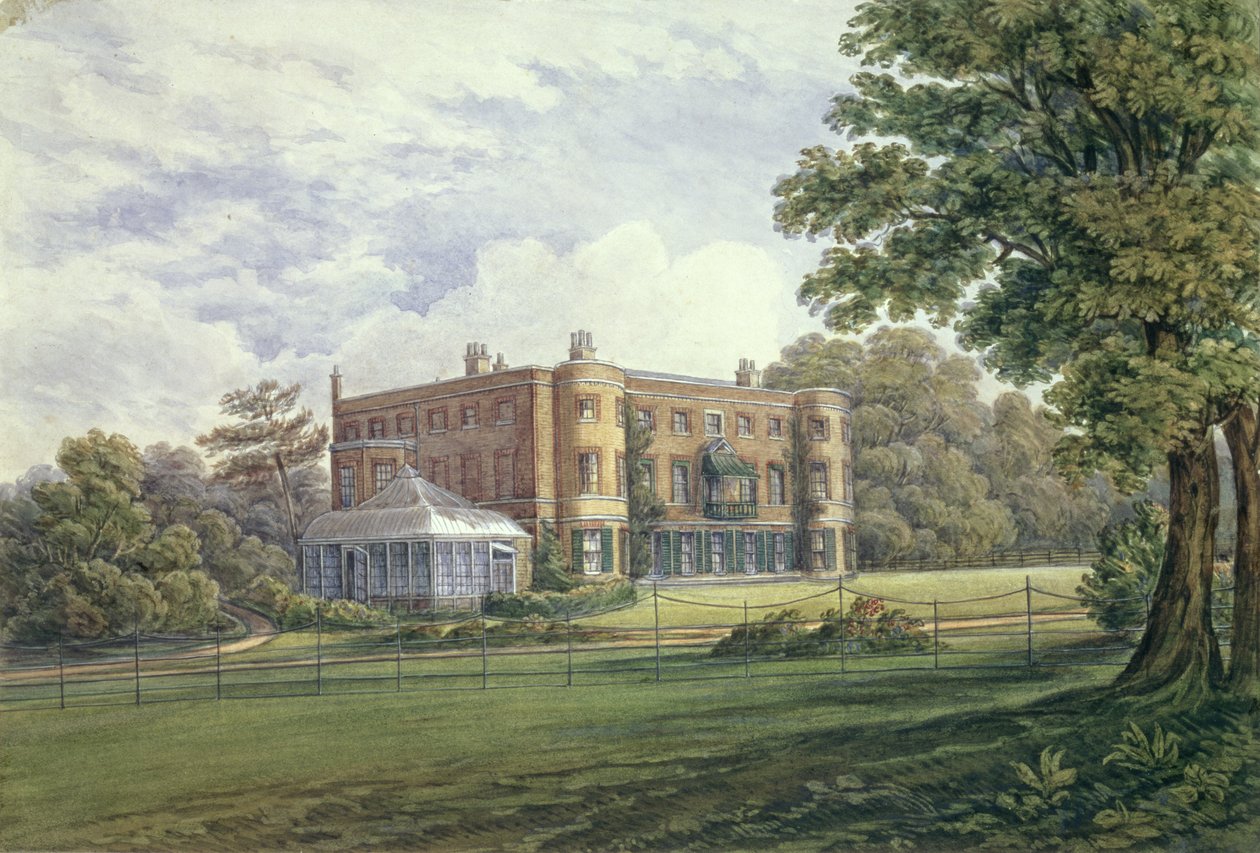 Valentines House, Ilford, Essex, c.1835 by English School