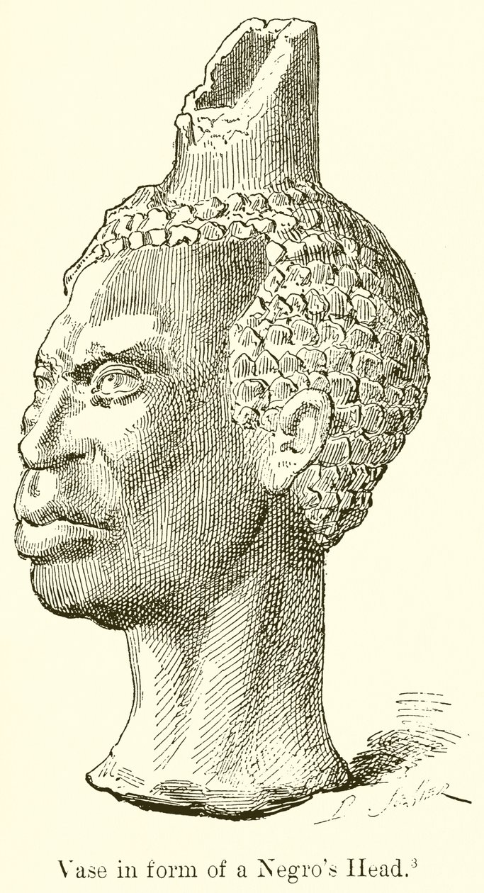 Vase in Form of a Negro
