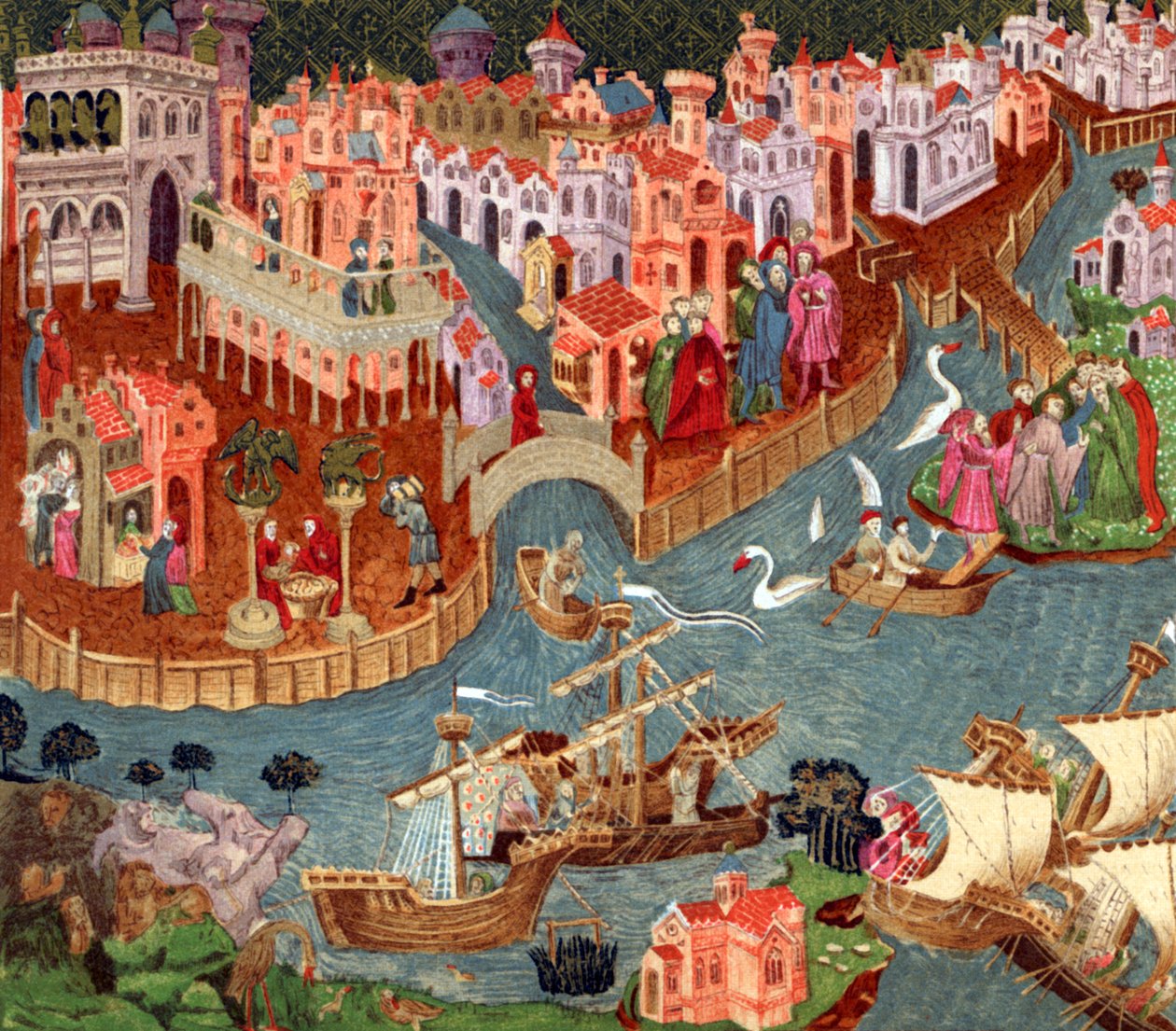 Venice in 1338, from 
