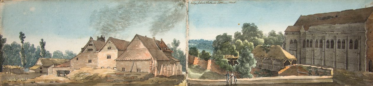View Near St Mary Redcliffe, Bristol by English School
