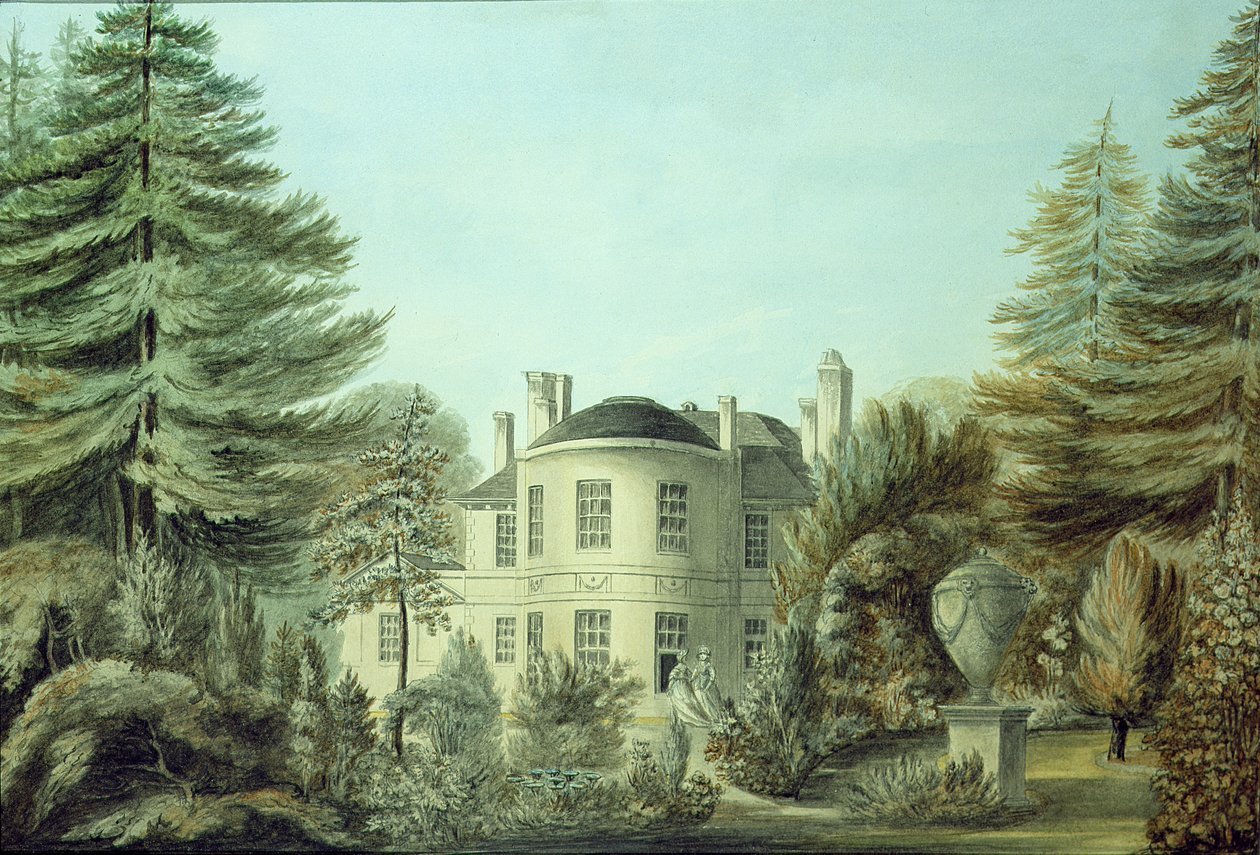 View of an Eighteenth Century Villa, c.1790 by English School