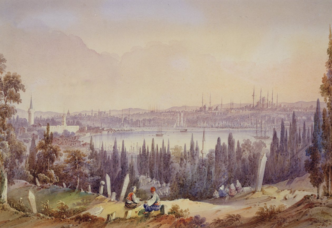 View of the Golden Horn, c.1840 by English School