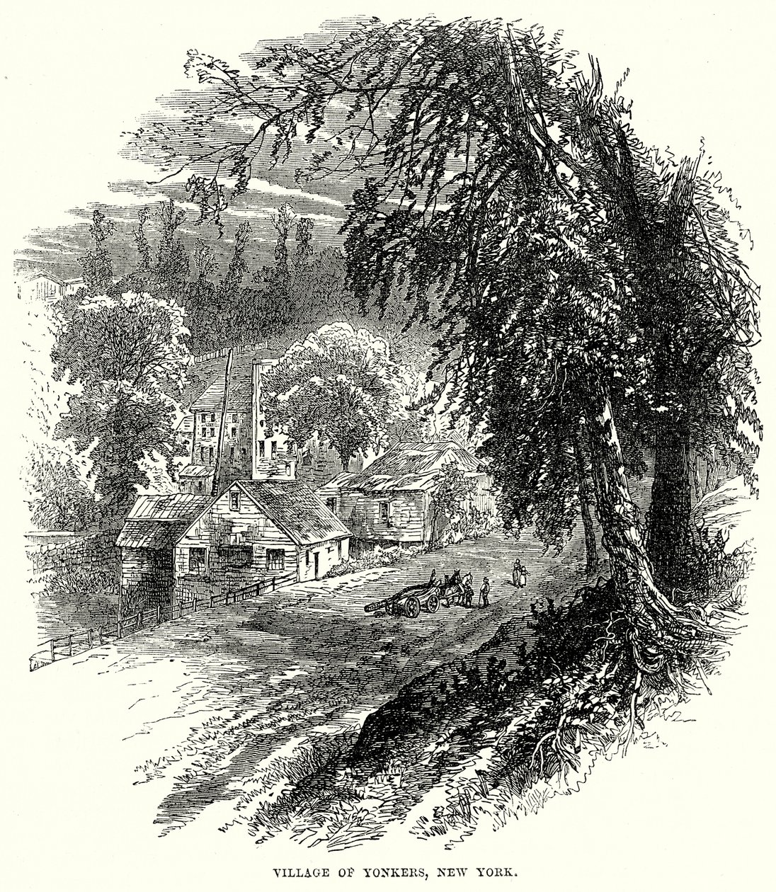 Village of Yonkers, New York by English School