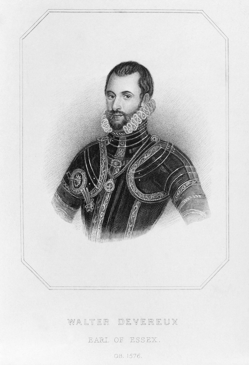 Walter Devereux, 1st Earl of Essex, 2nd Viscount Hereford by English School