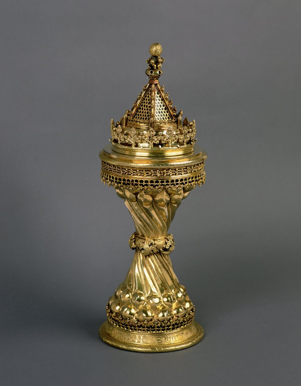 Warden Hills Salt, presented to New College, Oxford by Walter Hill, Warden from 1475-94, c.1475-94 by English School