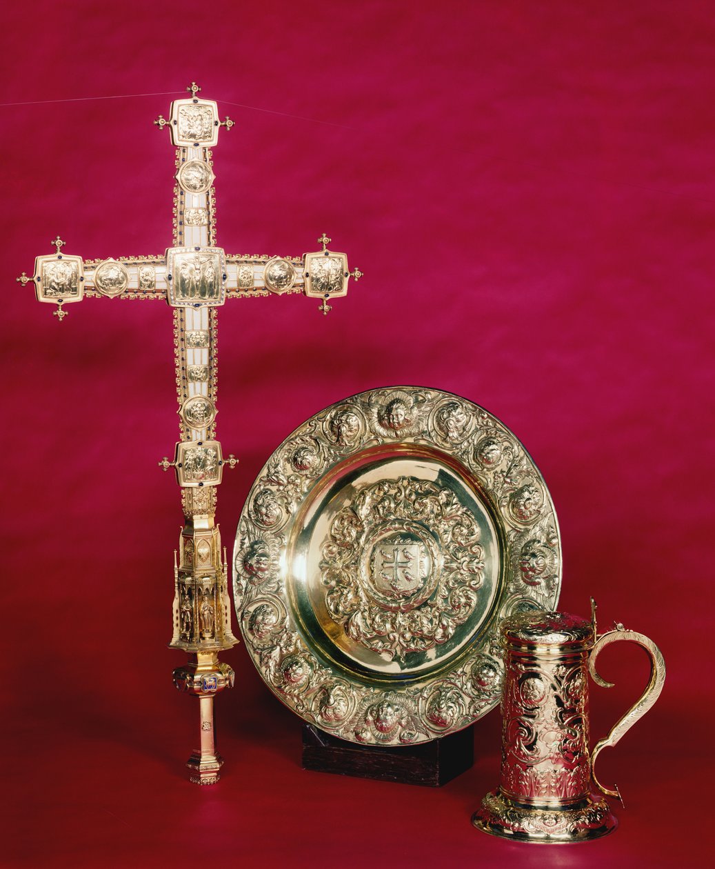 Westminster Abbey Gold Altar Pieces by English School