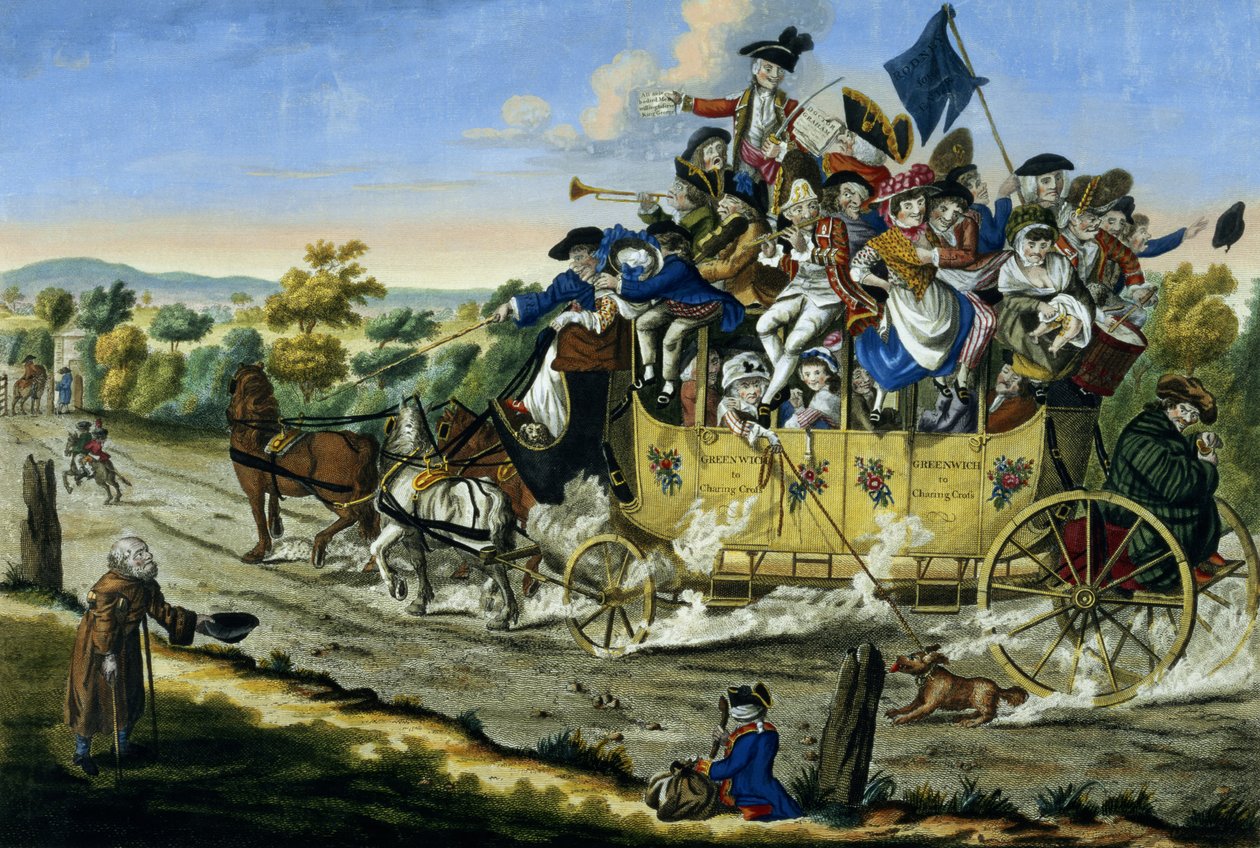 Whitsuntide Holidays, pub. by Carington Bowles, 1783 by English School
