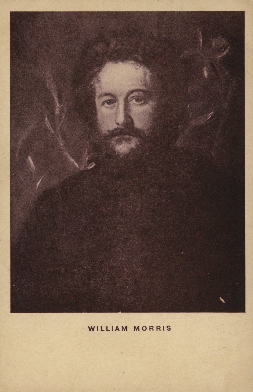 William Morris (1834-1896), English Textile Designer, Artist and Writer by English School