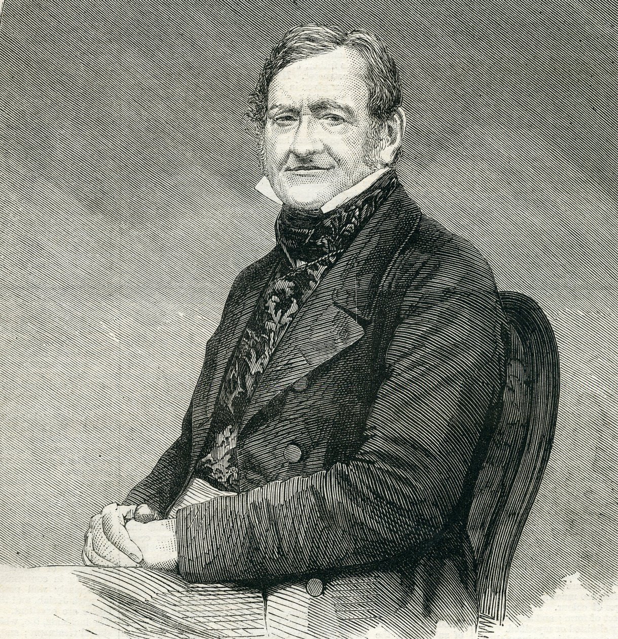 William Mulready from the Illustrated London News 25th July, 1883 by English School