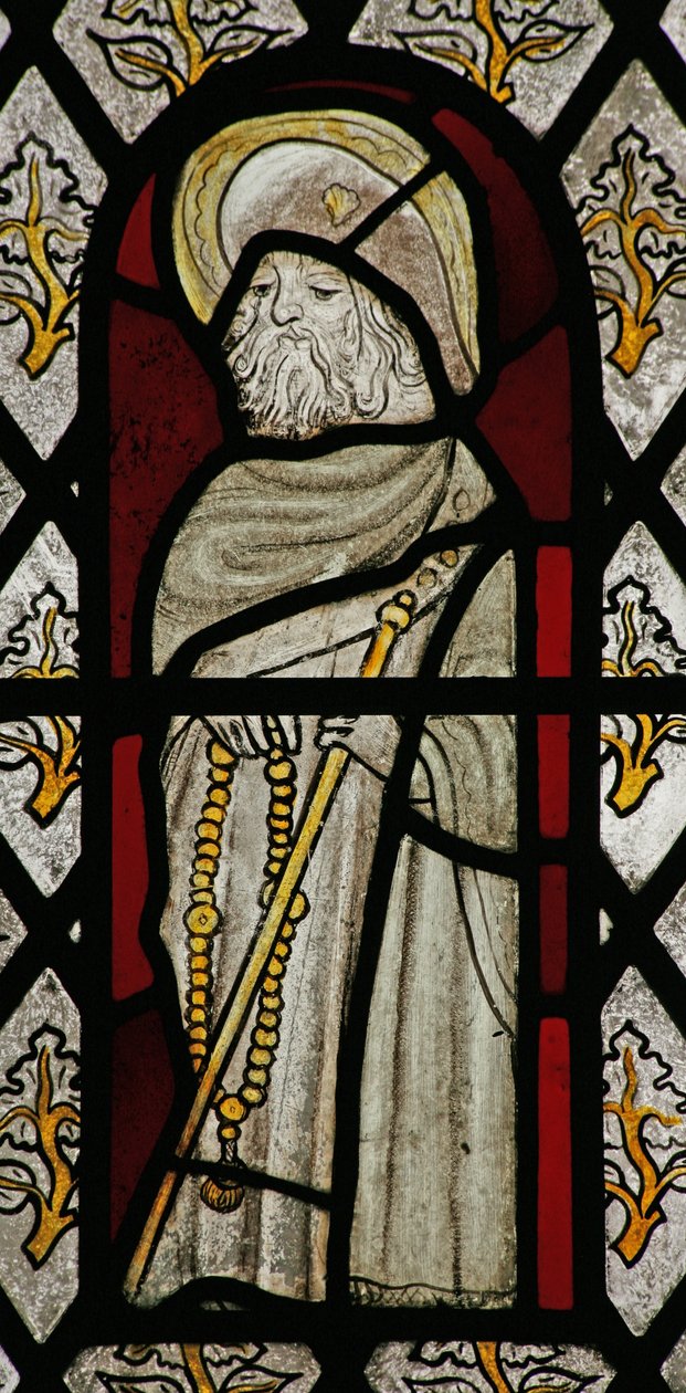 Window depicting St James by English School