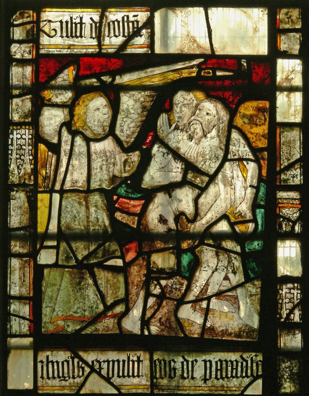 Adam and Eve Expelled from Eden by English School