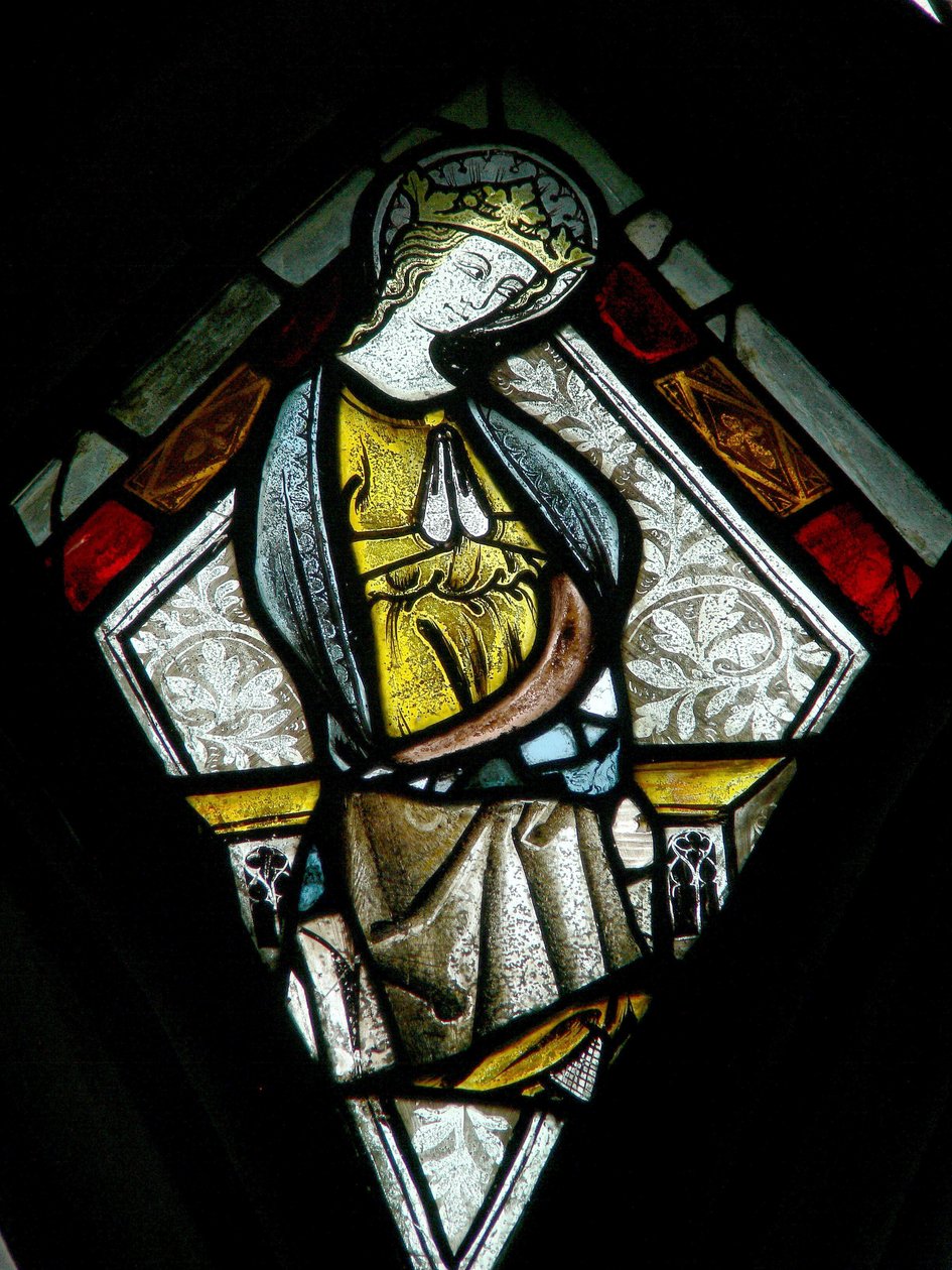 Virgin Mary at the Coronation of the Virgin by English School